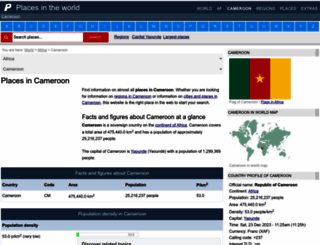 cameroon.places-in-the-world.com screenshot