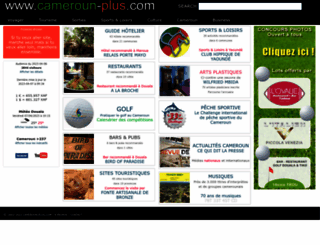 cameroun-plus.com screenshot