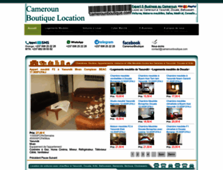 camerounboutique.com screenshot