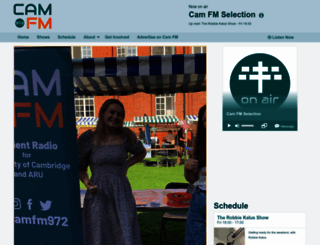camfm.co.uk screenshot