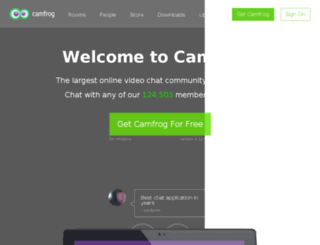 camfr0g.com screenshot