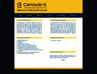 camiade-s.com screenshot