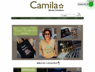 camilatienda.com screenshot