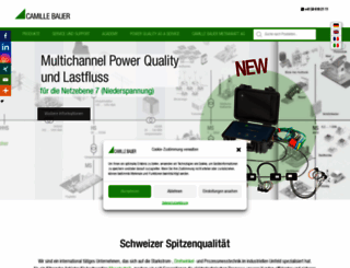 camillebauer.com screenshot