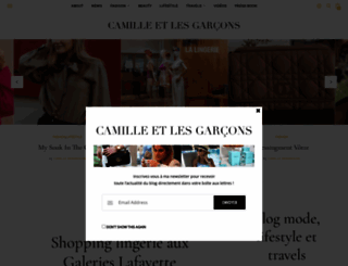 camilleetlesgarcons.com screenshot