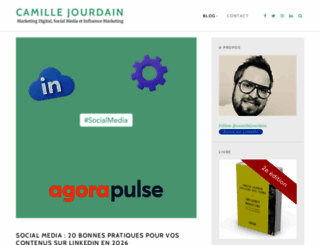 camillejourdain.fr screenshot