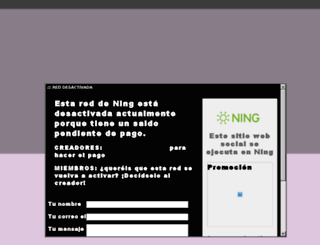 caminaconreiki.ning.com screenshot