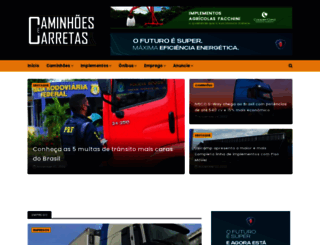 caminhoes-e-carretas.com screenshot