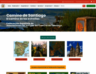 caminosantiago.org screenshot