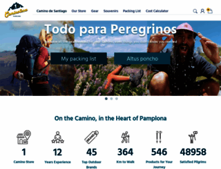 caminoteca.com screenshot