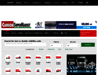 camionsupermarket.com screenshot