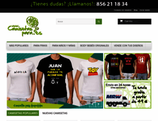 camisetaspara.com screenshot