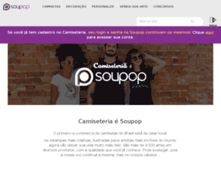camiseteria.com.br screenshot