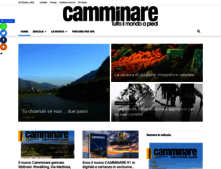 camminareweb.it screenshot