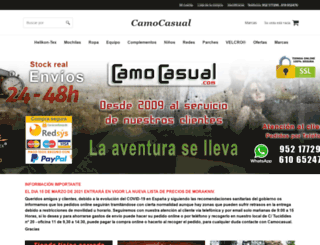camocasual.com screenshot
