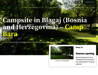camp-bara.com screenshot