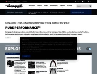 campagnolosportswear.com screenshot