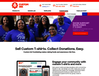 campaign.customink.com screenshot