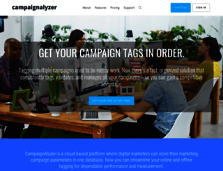 campaignalyzer.com screenshot