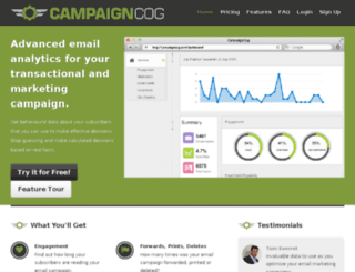 campaigncog.com screenshot