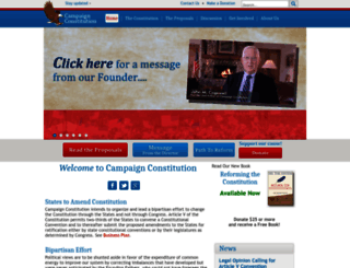campaignconstitution.com screenshot