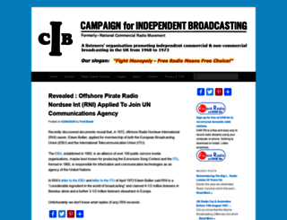campaignforindependentbroadcasting.co.uk screenshot