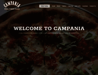 campaniacoalfiredpizza.com screenshot