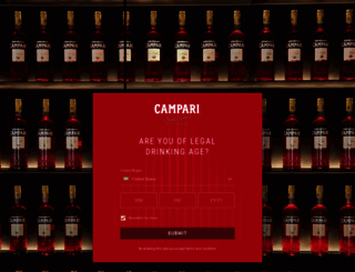 campari.com screenshot