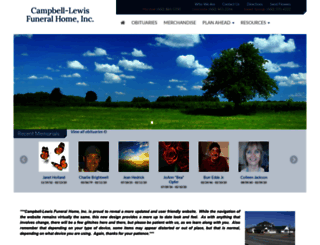 campbell-lewis.com screenshot