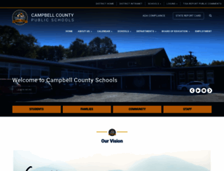 campbell.k12.tn.us screenshot