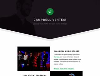 campbell.vertesi.com screenshot