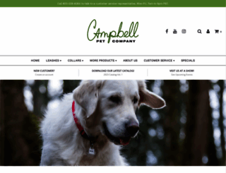 campbellpet.com screenshot