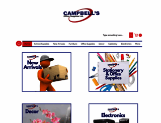 campbellsofficesupplies.net screenshot