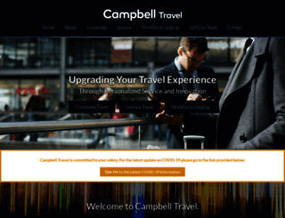 campbelltravel.com screenshot