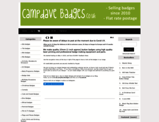 campdavebadges.co.uk screenshot