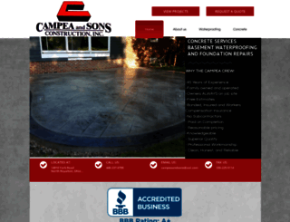 campeaandsons.com screenshot