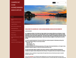 campeche-cove.com screenshot