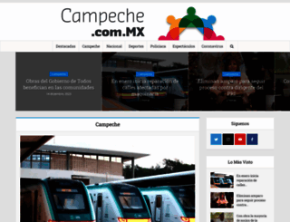 campeche.com.mx screenshot