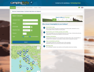 campeggio.it screenshot