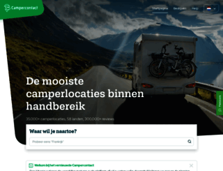 campercontact.nl screenshot