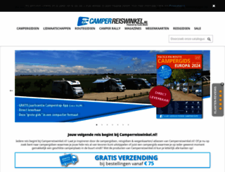 camperreiswinkel.nl screenshot