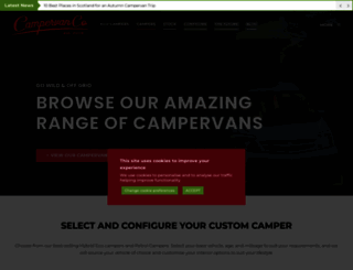campers-scotland.com screenshot