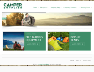 campersupplier.net screenshot
