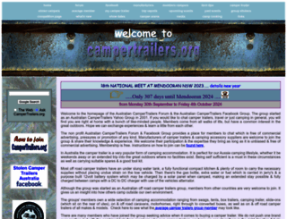 campertrailers.org screenshot