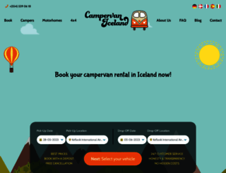 campervaniceland.com screenshot