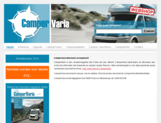 campervaria.nl screenshot