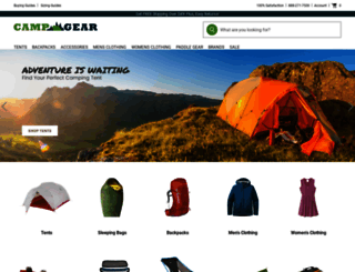 campgear.com screenshot