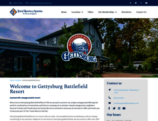campgettysburg.com screenshot