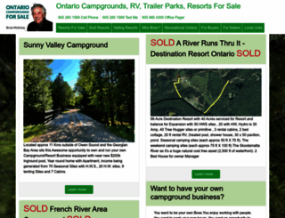 campgrounds-for-sale.com screenshot