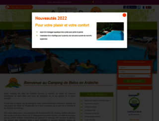 camping-belos.com screenshot